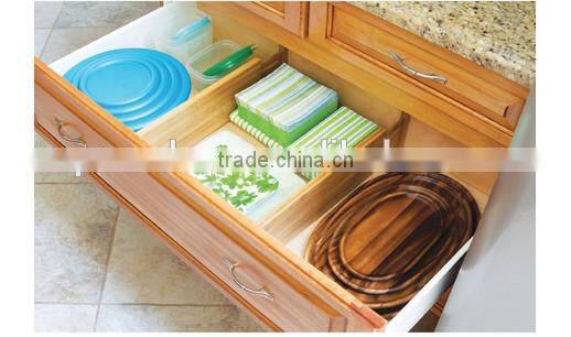 Useful Bamboo Deep Kitchen Drawer Dividers