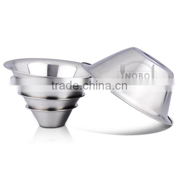 Stainless steel deep bowl