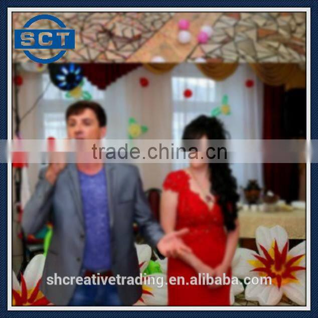 10m Inflatable LED Flower Inflatable Lighting For Party