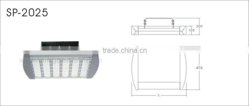 40W-250W high efficiency long lifespan LED canopy light with CE/RoHS/UL certificates with 5 years warranty Singbee SP-2025