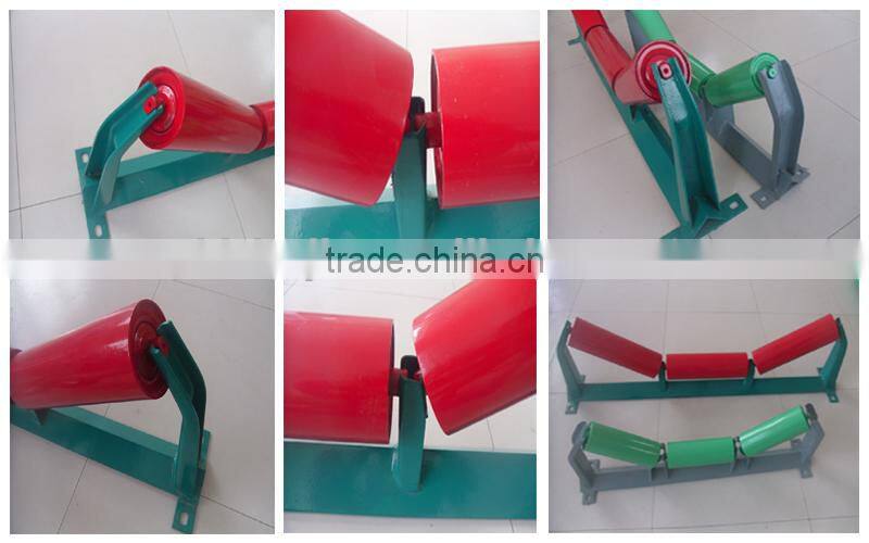 1000mm Belt Width 35 Degree Metal Troughed Angle Frames For Roller Supporting