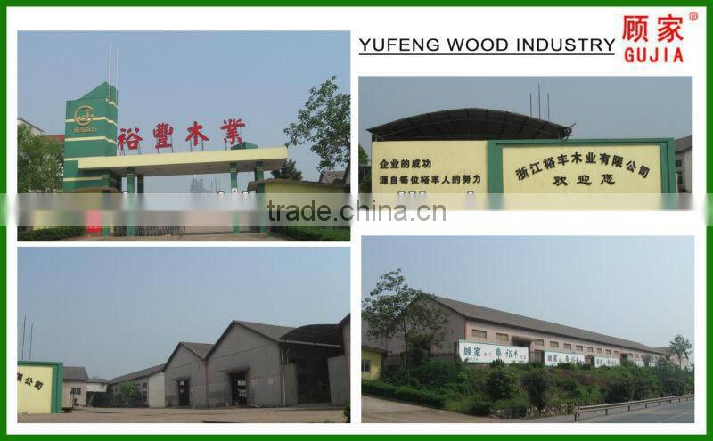 solid wooden Interior classic mdf veneer glass door