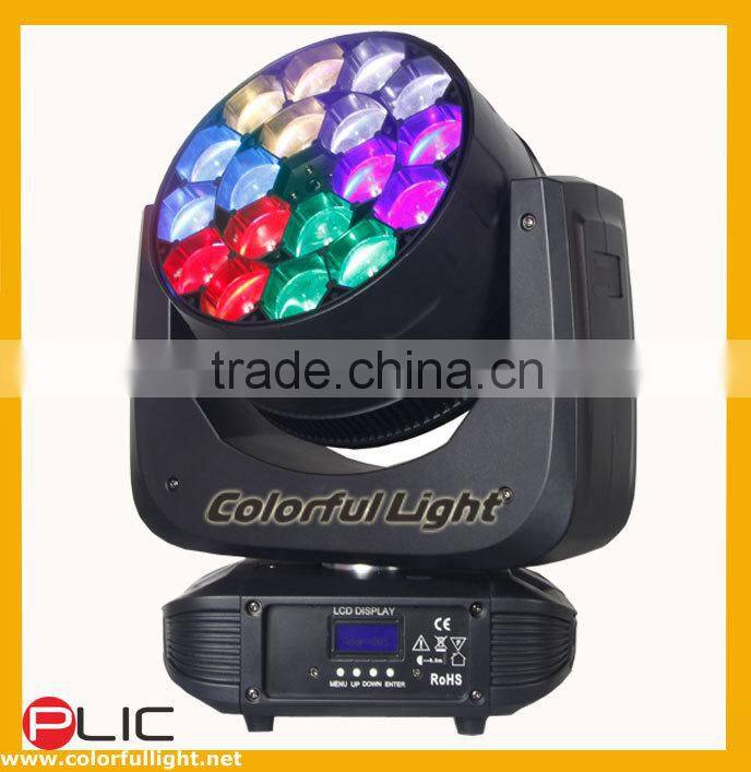 18x15W Osram led big bees eyes lights RGBW moving head led