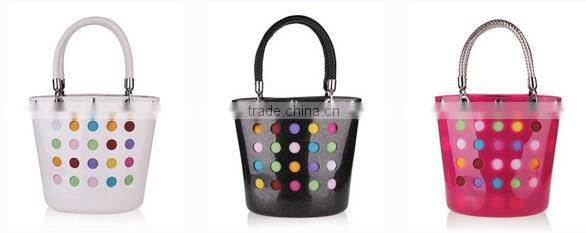 classic fashion single bags magic dark blue environmental resin bag