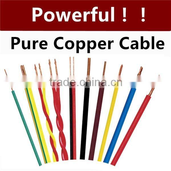 pvc wire thin insulated copper wires 600V electric wire cable UL 1015 8 AWG