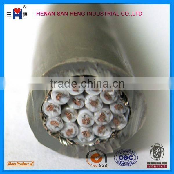 PVC insulation copper wire braided shield control cable