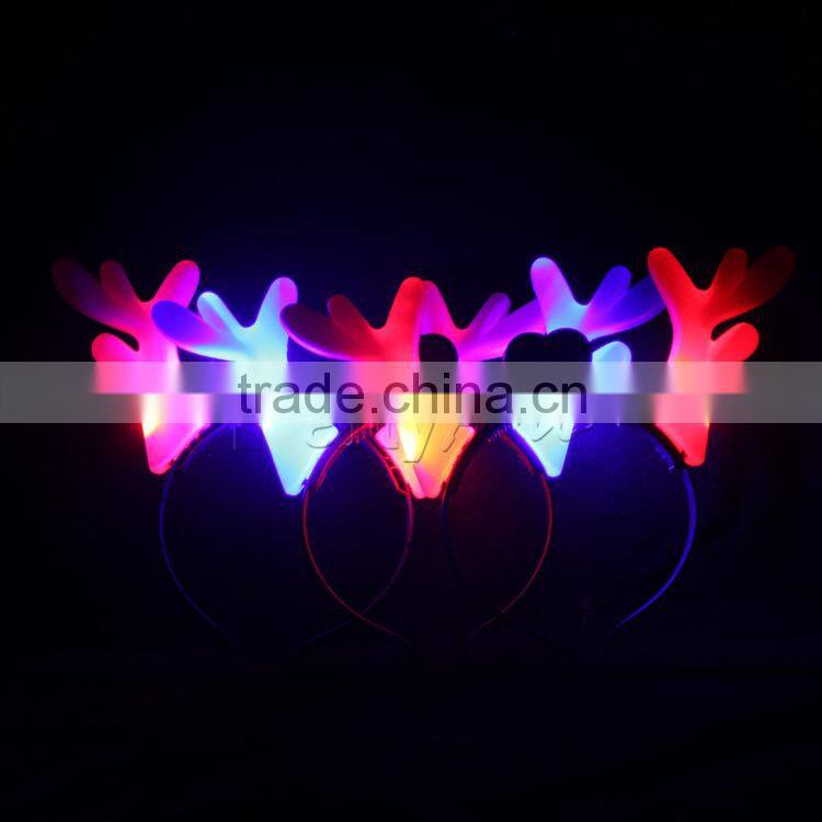 2015 Party Decoration Christmas Head Hoop with LED Light Decoration
