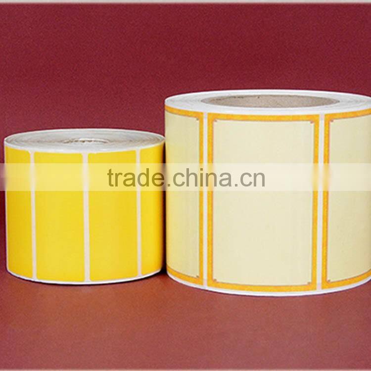 Cheap price customized packaging label sticker in roll