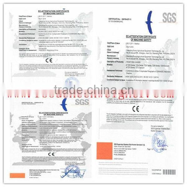 CE approved farm tractor mounted front end loader prices