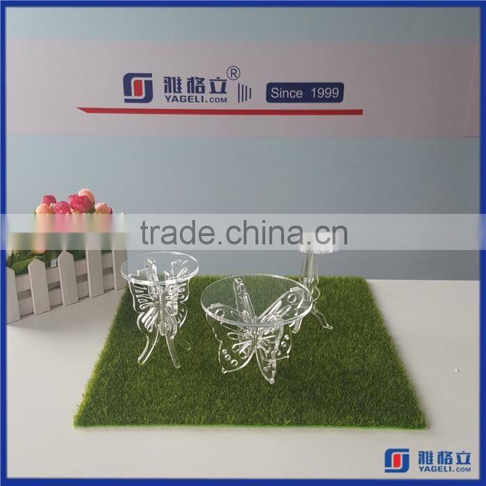 Manufacturer supplier acrylic cupcake display cabinet / acrylic cake display shelf / acrylic cake display stand