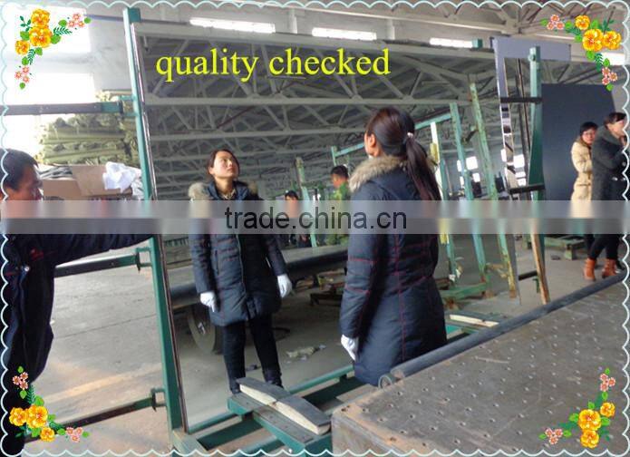 3mm-6mm China mirror for decorative mirror, beveled mirror tiles