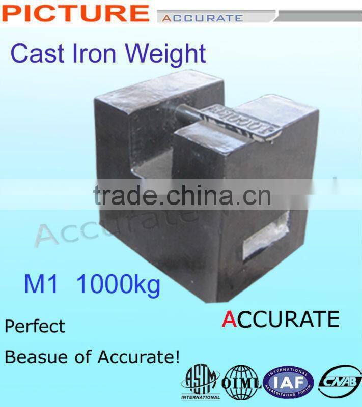 20kg 500kg 1000kg crane counter weight, iron weight units