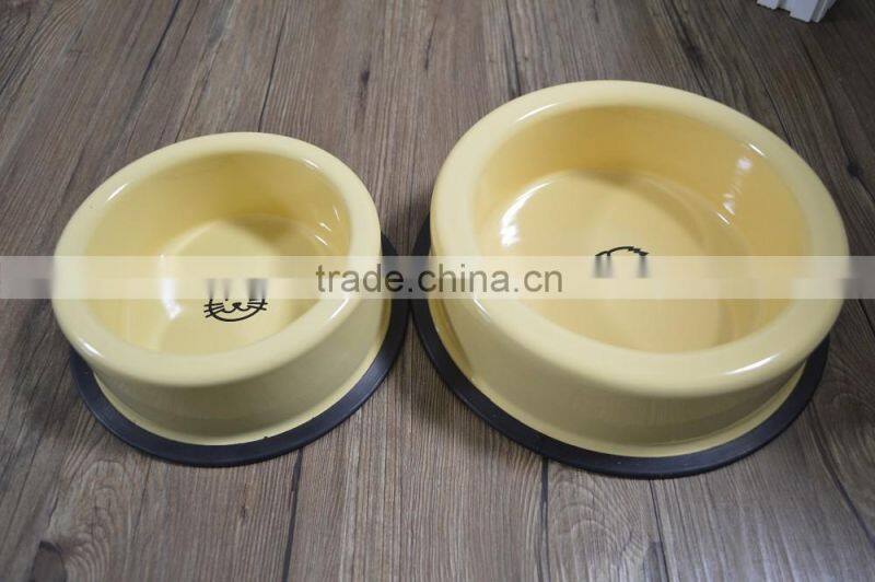 1022 Enamel big dog pot,ceramic pot