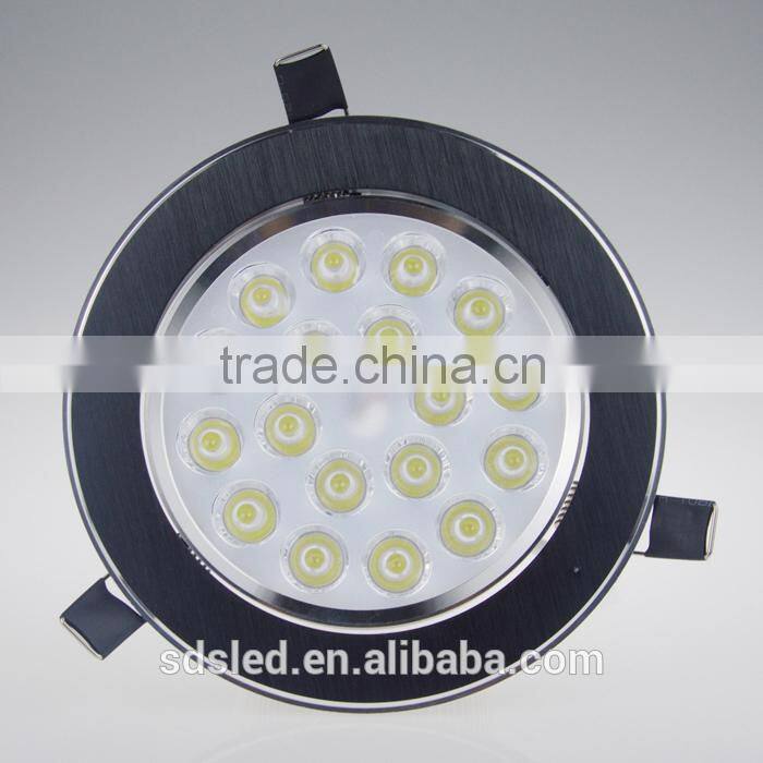 LED Ceiling light ceiling lighting high power white aluminum 18w LED ceiling light 2700k-6500k