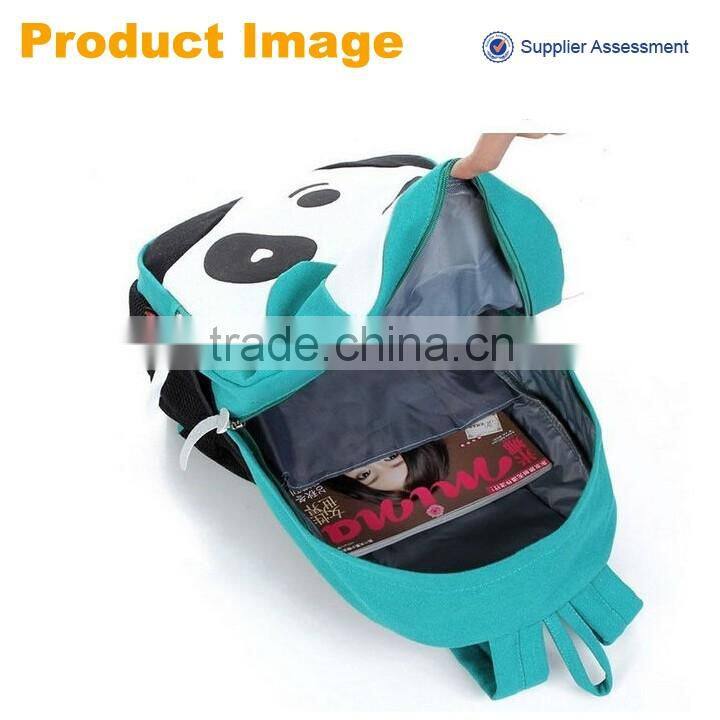 China supplier new design stylish panda child school bag for unisex