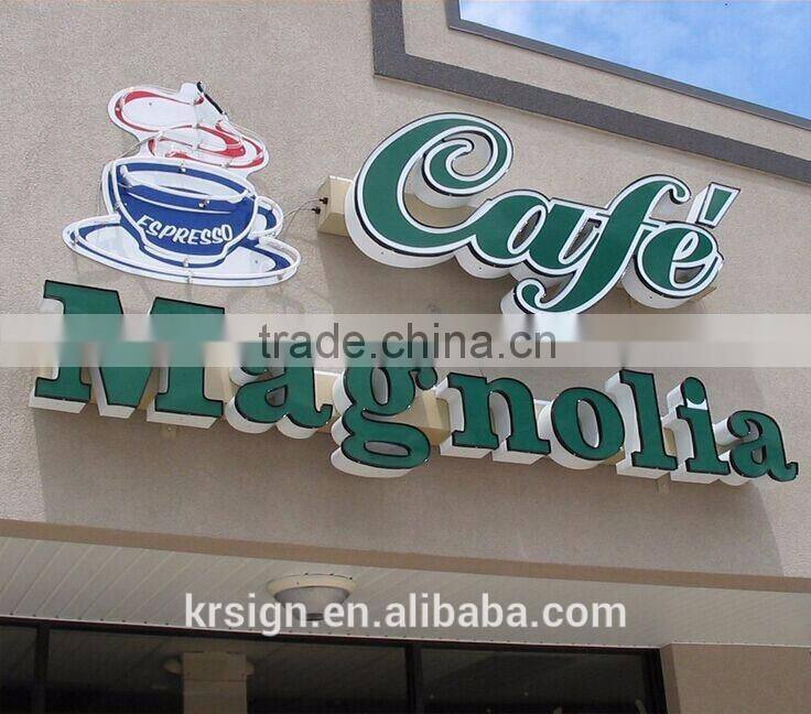 new products 3d led letter sign acrylic letter signage with cheap price