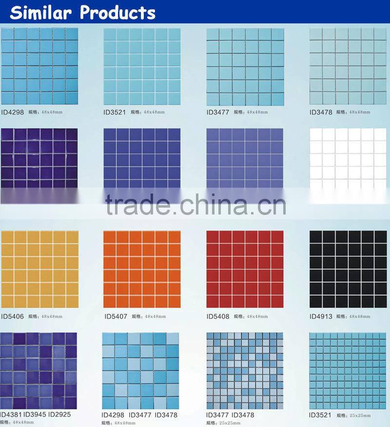 TC48025 premium beautiful decorative mix color pool ceramic mosaics