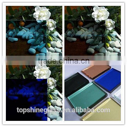 High quality tempered tinted glass with AS/NZS 2208:1996 and EN12150 certificate