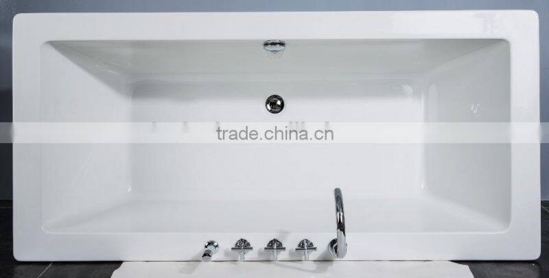 SUNZOOM UPC/cUPC certified european soaking tubs, rectangular corner bathtub, quality bathtub