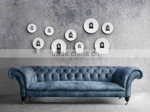 Fashion leather sofa fabric for home textile