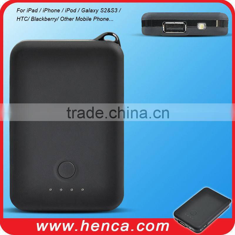 2000mAh portable Power Pack for iPhone/iPod/Galaxy S2&S3/Blackberry/HTC/Mobile phone/PSP/NDS...
