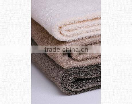 Terry rough linen white fabric