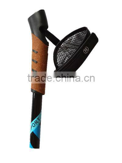 one section carbon fiber ski poles
