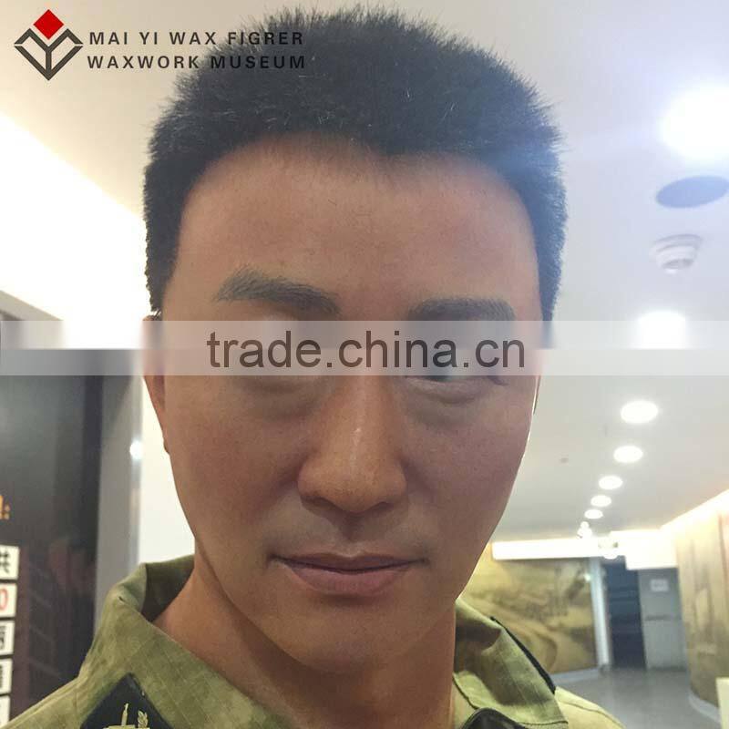 Lifelike Wujing Silicone Portrait Action Figure with excellent quality