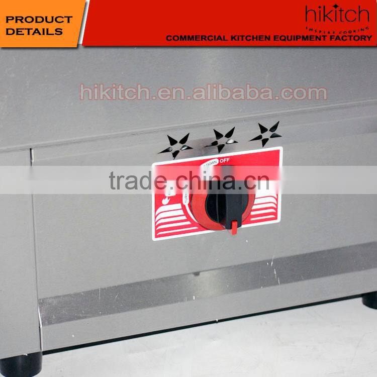 Stainless steel commercial LPG gas food boiler dim sum steamer