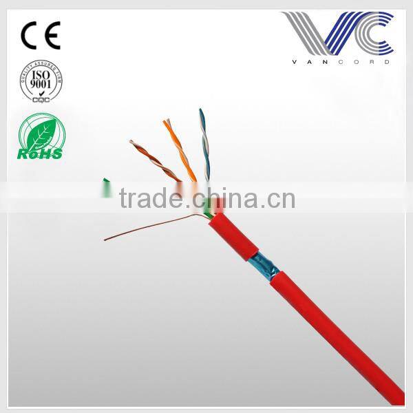Frankever hot selling FTP CAT5E lan cable with ground wire