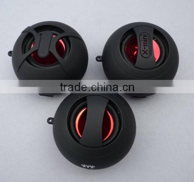 2016 hot sell phone accessories super big portable hamburger speaker for all 3.5mm plug device,big sound,cute shape