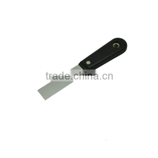 1.1/4'' Mirror Polished Putty Knife with Clipped Plastic Handle, Scraper for Cement