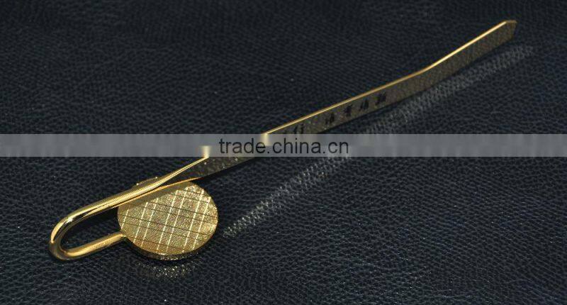 Universtiy souvenir metal bookmark laser logo bookmark and gift bookmark