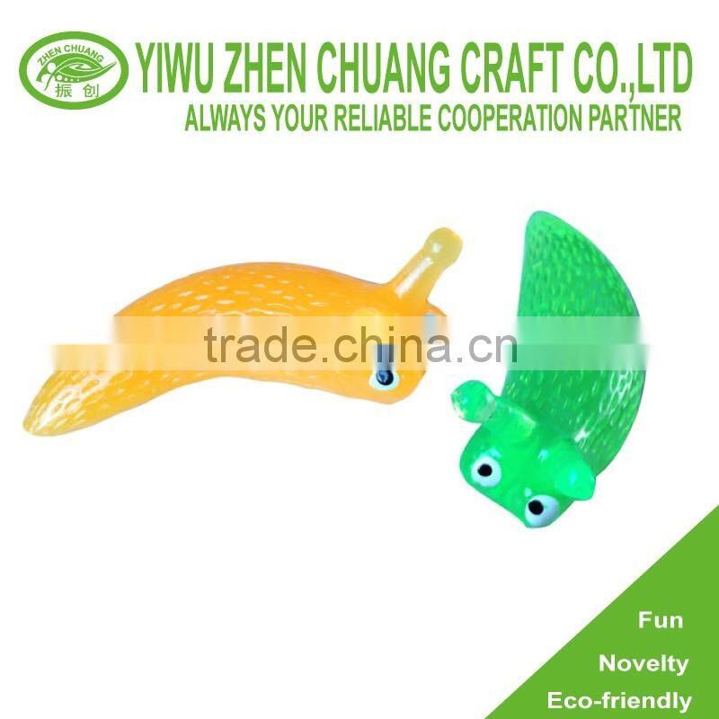 TPR splatter Snail toy/sticky insect toy for kids