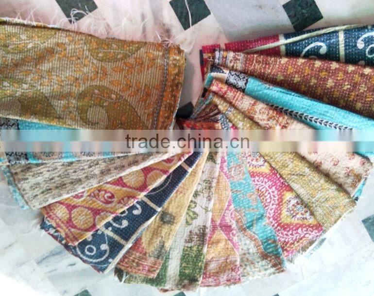 Kantha Stole in Cotton Fabric