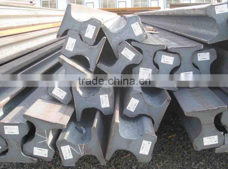 Cheapest perforated 55Q,50Q,Q235 30 Kg/m light steel railway