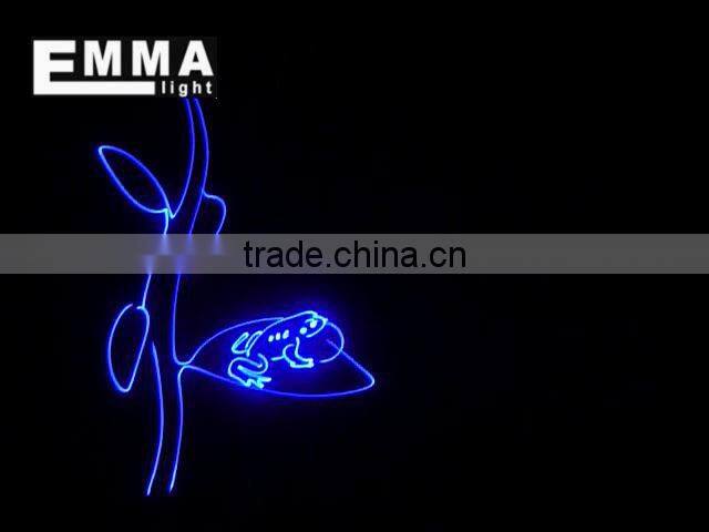 1w blue animation DJ disco laser light