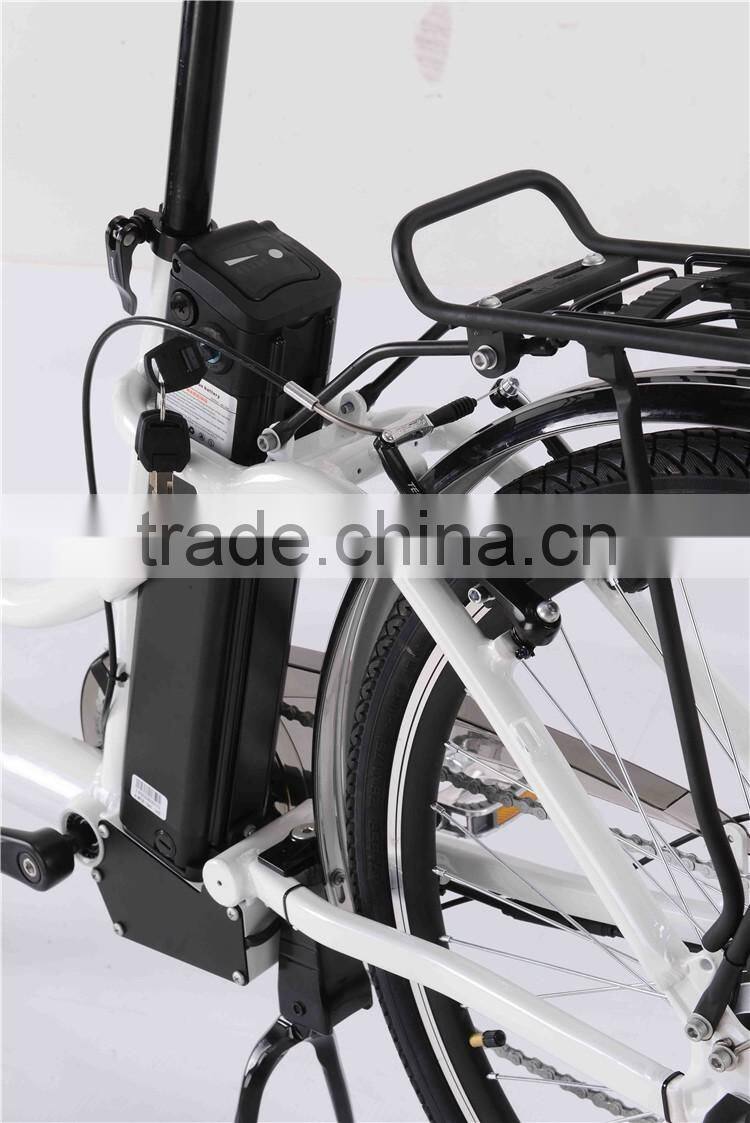 Long range 250W motor suspension electric bike