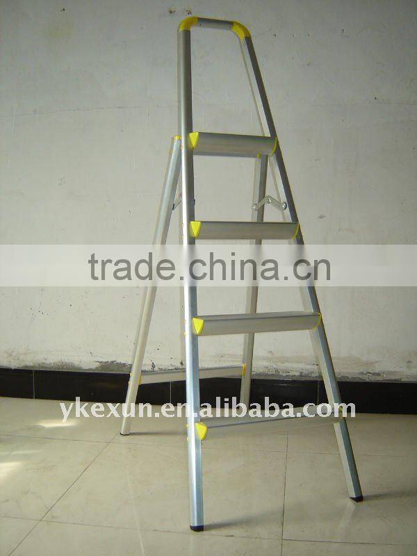handrail portable aluminum ladder 2--5 steps