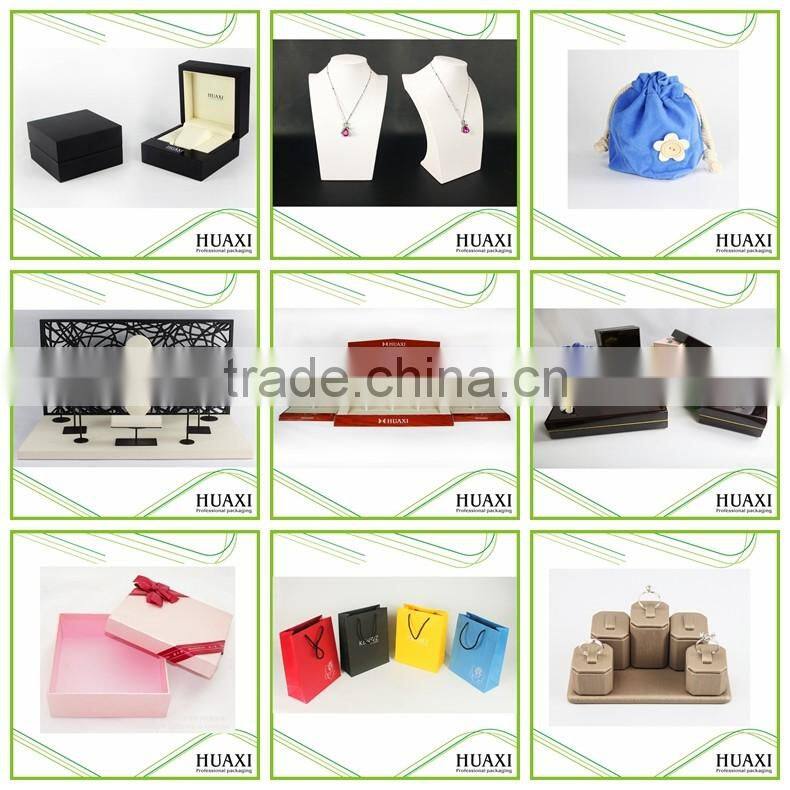 2016 custom logo printing cardboard jewelry packaging paper box wholesale gift promotion box