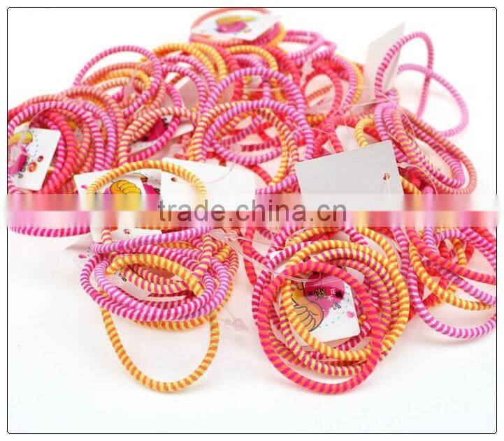 Kid's elastic hair bands, ponytail holders