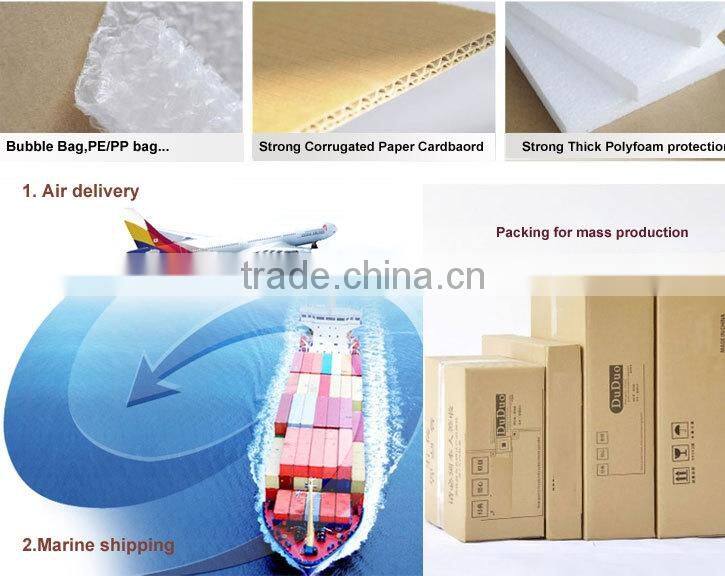 Beauty Gifts Small Square Blue Leather Foldable Makeup Mirror