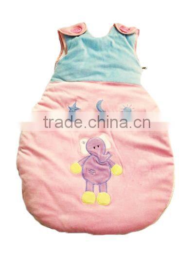 baby sleeping bag/ Embroidery baby sleeping bag pattern/baby sleeping bag wholesale/custom baby sleeping bag