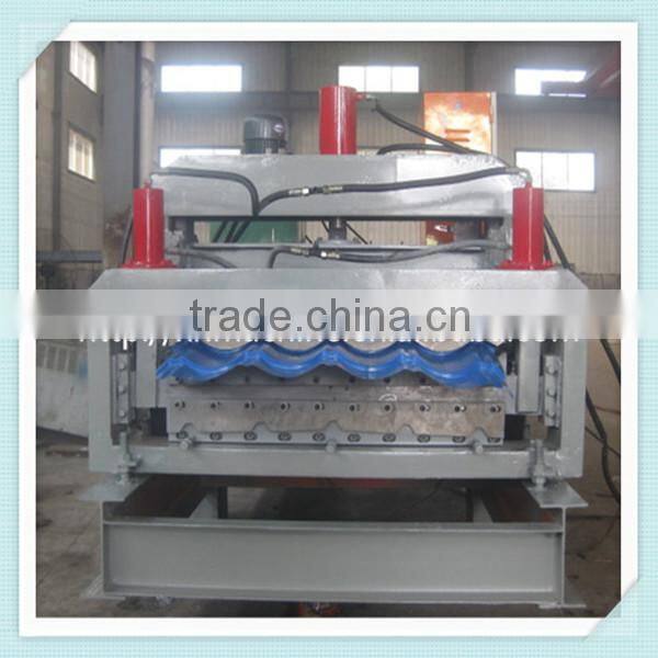 828-900 galvanized double layer roof machine