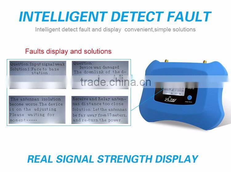 ATNJ global application GSM900 amplifier 2G mobile signal repeater booster with LCD