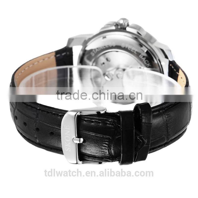 Mechanical Genuine Leather Sport Man Watch
