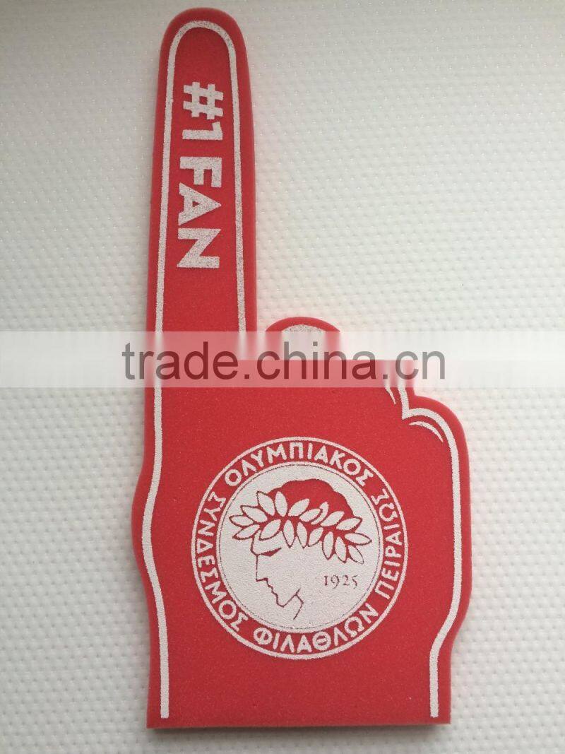 cheering foam hand foam middle finger foam hand