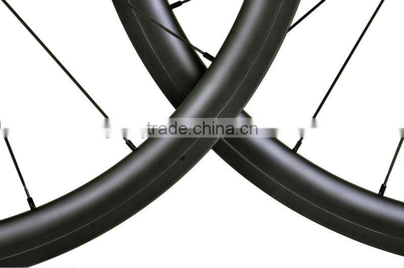 High Quality Carbon Bicycle Tubular Wheelset 38T High stiffness super light chinese carbon Wheel 700c 38mm rim tubular