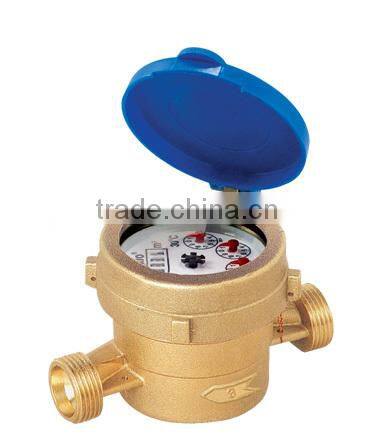 wet single jet water meter,domestic water meter DN15-DN25
