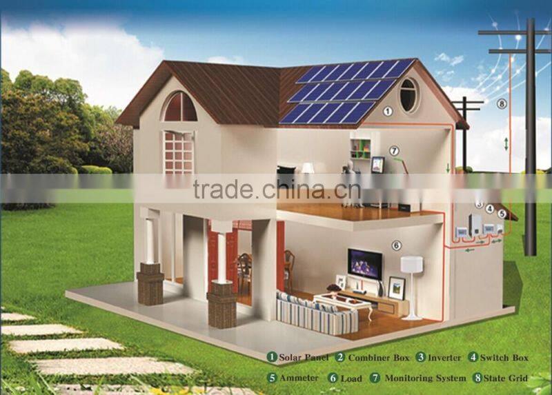 GRID TIE INVERTER 110VAC/120VAC/220VAC/230VAC/240VAC 50HZ 60HZ SINGLE PHASE ON GRID INVERTER 5KW